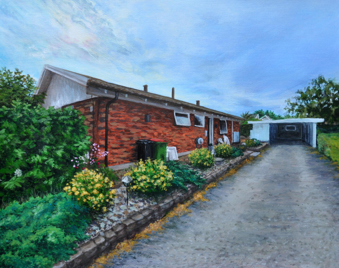 Acrylic/oil painting based on a photo 300€+