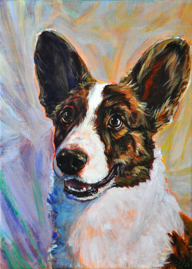 Pet portrait 150€